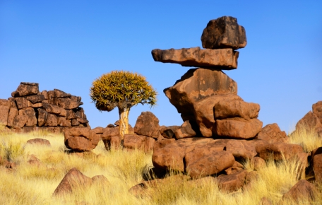 The beautiful and unusual Rock Formations at the "Giant's Playground" just outside Keetmanshoop in Namibia. Martin Heigan mh@icon.co.za http://anti-matter-3d.com http://www.flickr.com/photos/martin_heigan